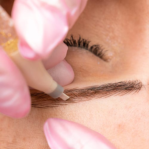 Golden Brows offers permanent makeup training for microblading. Become a master of this art of PMU cosmetic tattooing!